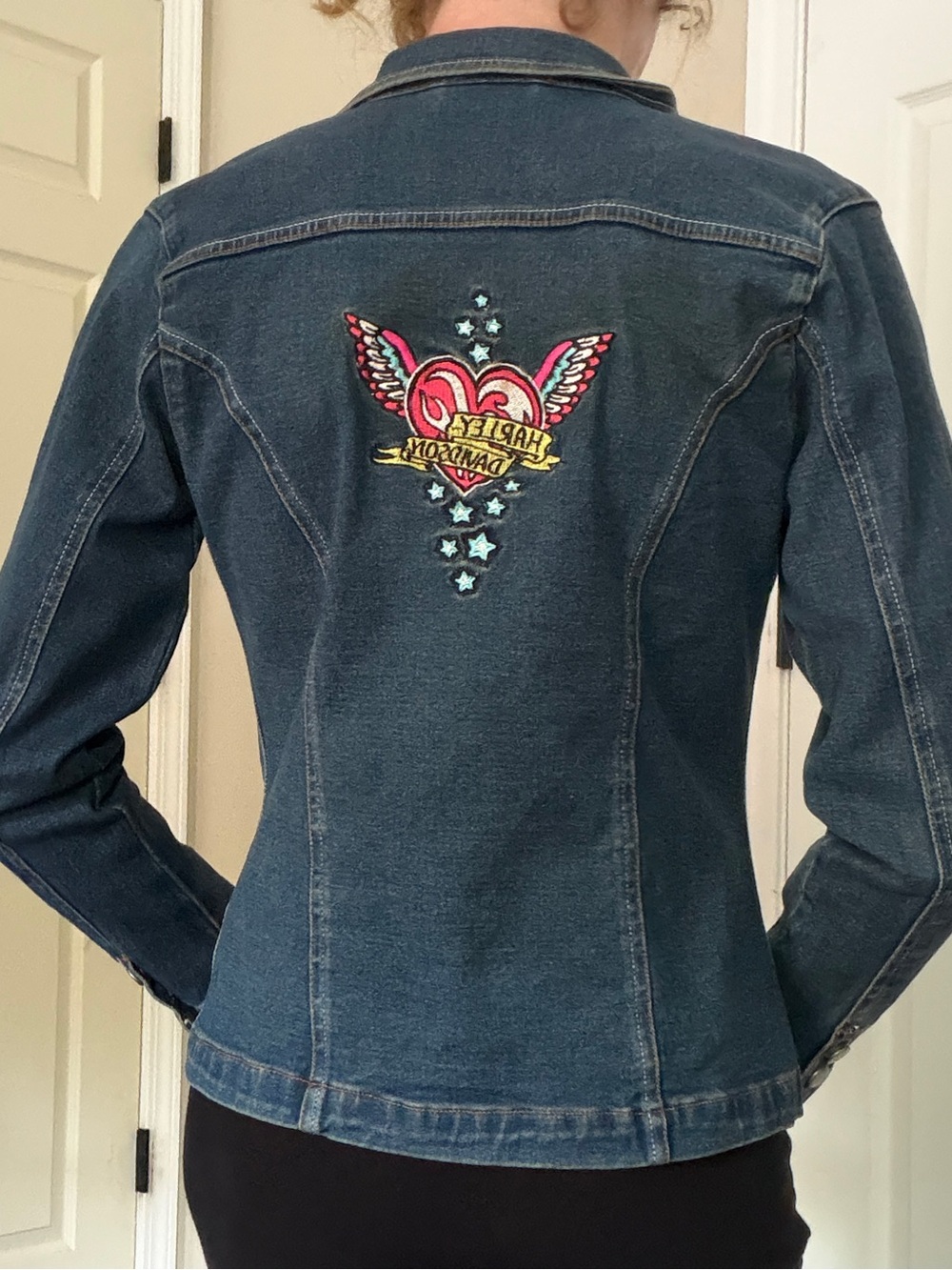 Harley-Davidson Embroidered Denim Jacket